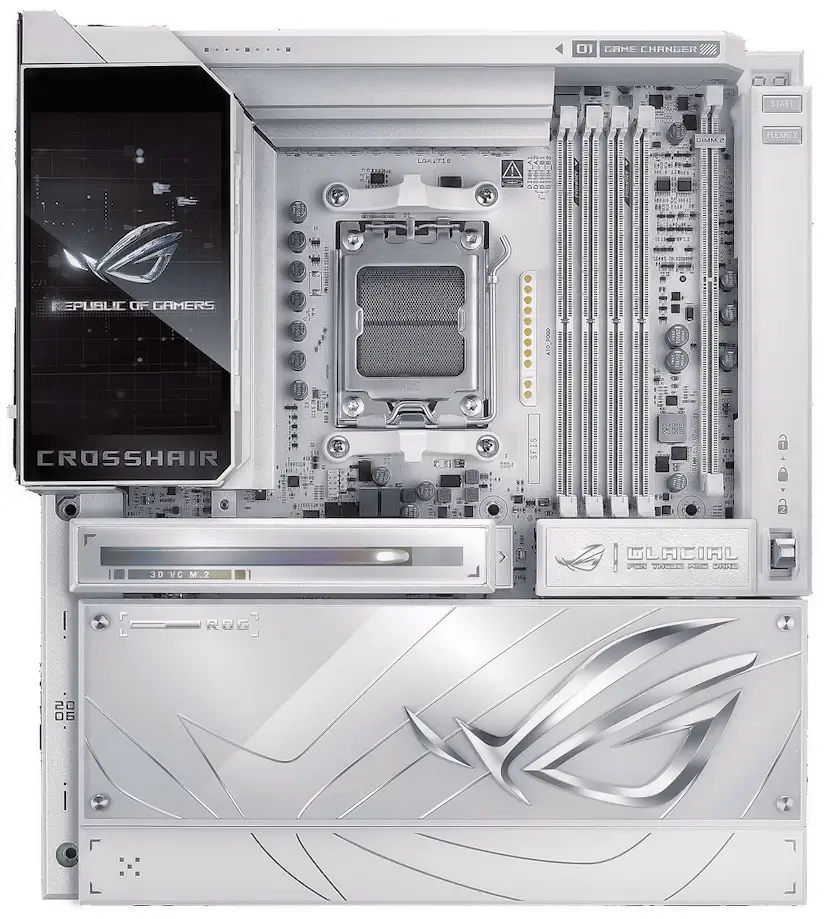 Montaje Placa Base ASUS ROG CROSSHAIR X870E GLACIAL La Moraleja La Moraleja Gaming - Montaje Placa Base ASUS ROG CROSSHAIR X870E GLACIAL La Moraleja